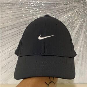 Nike Dark Gray Cap with White Logo
